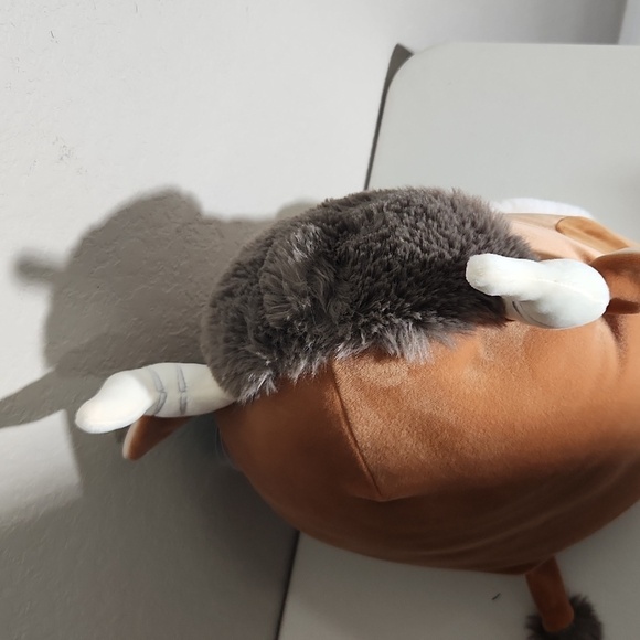 Squishmallows Shep Highland cow NWT 11 inch ish bend in tag Valentines - Picture 5 of 11